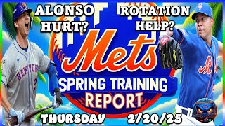 Mets Spring Training Report | New York Mets | Jose Quintana | Pete Alonso | Mets News | Mets Talk |