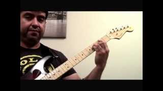 Fusion Guitar Lesson - #1 Gambale - Maurice Arenas