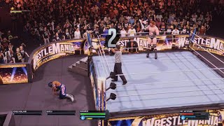 WWE 2K24 Wrestlemainia Universe mode #40