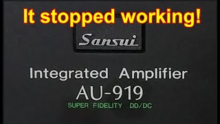 Sansui AU 919 redux