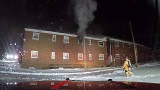 GoPro: Harrisburg PA Apartment Fire Uptown