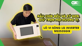 Lò Vi Sóng LG NeoChef™ Inverter MS2535GIK Dung tích 25 lít. Nấu nhanh hơn,thưởng thức nhiều hơn