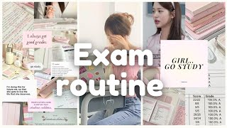 exam routine ~๋࣭ ⭑last minute study tips to ace the test ๋࣭ ⭑