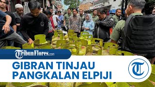 Tinjau Pangkalan Elpiji, Gibran Ajak Toko Lapor jika Ada Kendala Distribusi