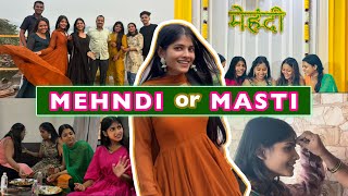 Maharashtrian Shaadi Ki Mehndi or Hmari Masti | Vlog Part - 3 | #vlog #wedding #family #mehndi #love