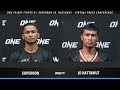 Superbon vs Jo Nattawut - ONE Championship Friday Fights 81 #OFF81