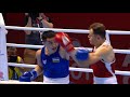 preliminaries 63kg benbaziz reda alg vs abduraimov elnur uzb aiba world 2019