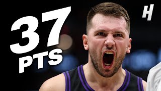 Luka Doncic gets his Triple-Double in the FIRST Half 😱