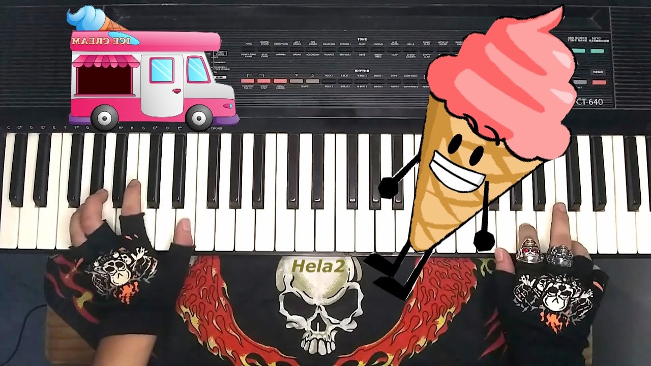 Canción De Los Helados En Piano Acordes Chordify