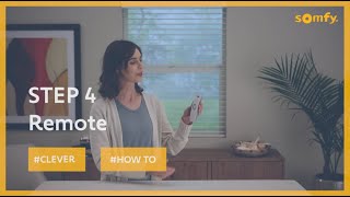 Clever™ Tilt Blind Motorization Kit - How To Step 4 - Remote