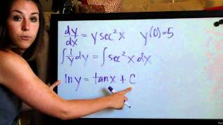 Initial Value Problem Example 7 (KristaKingMath)