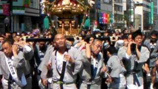 平成２１年神田祭　錦連合宮入靖国通渡御