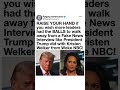 🚨 Trump vs Kristen Welker? Viral Interview Walkout Sparks Massive Debate 🇺🇸