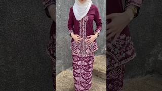 Kebaya jadul klasik #ootdhijab#hijabstyle #shorts#kebaya