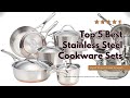 Top 5 Stainless Steel Cookware Sets - Discover the Magic🍳 Top Best Stainless-Steel Cookware Set 2024