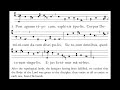 Sacris Solemniis (Panis Angelicus) chant