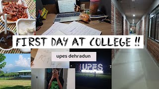 First day of college vlog | Experience at upes dehradun | my first week at kandoli campus |