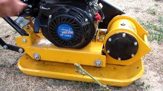 Обзор виброплиты (Plate compactor) Scheppach HP 1300S