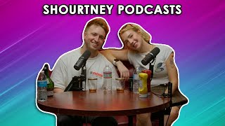 shourtney revealing relationship lore on podcasts (smosh mouth, chuckle sandwich, HWHL)