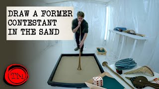 Draw a Former Contestant Using Sand & One Tool | Full Task