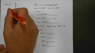 Math 2 Lesson 4.1 Midsegments of Triangles