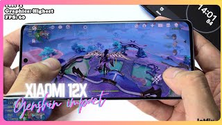 Xiaomi 12X Genshin Impact Gaming test Update 2024 | Snapdragon 870, 120Hz Display