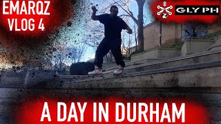 EMARQZ VLOG 4 | A DAY IN DURHAM | AGGRESSIVE INLINE SKATING