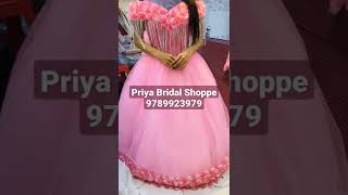 Priya Bridal Shoppe Chennai Urapakkam 💐 Bridal gown for rent for Bookings 👉 9789923979