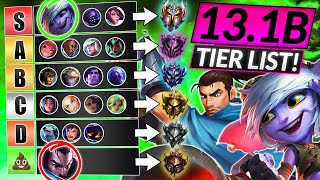 NEW UPDATED TIER LIST (Patch 13.1B) - BEST META Champions to MAIN - LoL Update Guide
