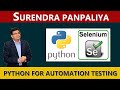 Python for Web Automation Testing [ Selenium | WebDriver | Python for Beginners | Web Testing ]
