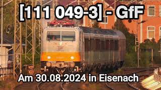 [𝟭𝟭𝟭 𝟬𝟰𝟵-𝟯] - 𝗚𝗳𝗙 (LH-Express) am 20.09.2024 in Eisenach