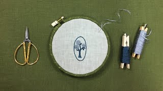 濁河良品 x 手作課程⎟刺繡基礎 x 刺繡要如何開始第一針與如何收尾