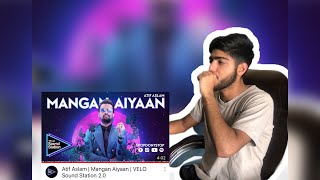 Atif Aslam | Mangan Aiyaan | VELO Sound Station 2.0 | Reaction Video