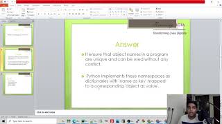 Python Interview Question | Namespaces in Python? | Tutorial 18
