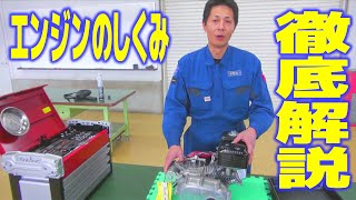 WEBオープンキャンパス　自動車整備科　エンジン分解・組立！