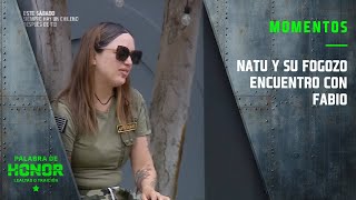 Natu y su fogozo encuentro con Fabio | Palabra de Honor | Canal 13