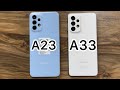 Samsung Galaxy A23 vs Samsung Galaxy A33