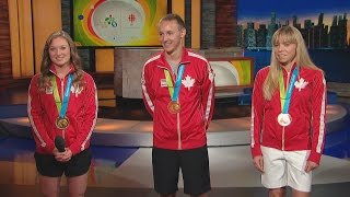 Trampoline triumphs: Team Canada picks up 3 medals in trampoline