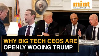 Why Big Tech CEOs Are Heading To Mar-A-Lago \u0026 Pouring Billions Into Trump's Fund