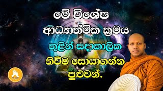 මේ විදියට වැඩ කරොත් නැවත අපේ සිත තුළ අකුසල් ධර්ම හටගන්නේ නෑ.|Ven Hasalaka Seelawimala thero