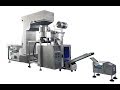 Automatic weighing packaging machine for screws hardware