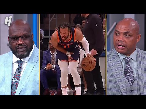 Inside the NBA reacts to Jalen Brunson’s Injury during Game 2