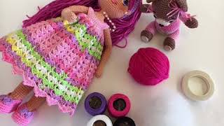 muñeca greta amigurumi