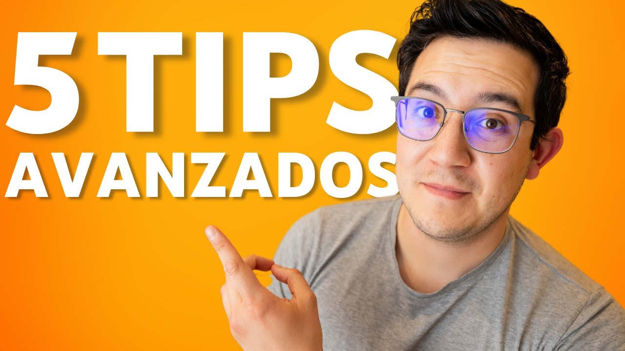 5 Tips AVANZADOS Para Mejorar Tus Finanzas Rápidamente - YouTube