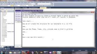 ASP.NET: How to Implement DataTable In ASPNET Part 2 - Tutorial 12