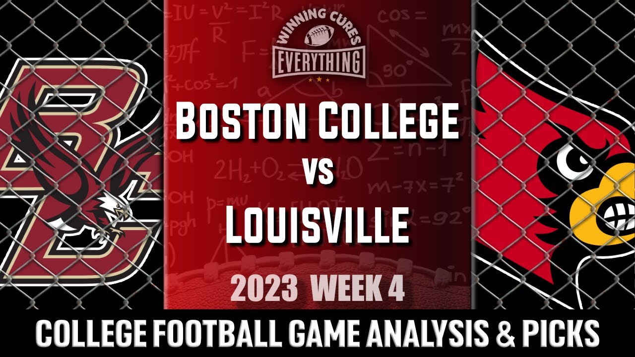 Boston College Vs Louisville Picks & Prediction Against The Spread 2023 ...