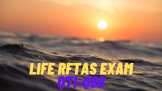 life rafts exam Q71 to Q80