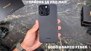 iPhone 15 Pro Max Thinborne Aramid Fiber Minimalist Case