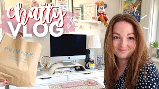 Day In My Life VLOG! 🥰 Primark haul, office tidy/declutter & my at-home podcast recording set-up! 🎙