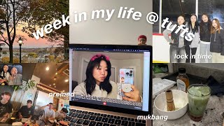 WEEK IN MY LIFE as a PREMED student at TUFTS | uni vlog